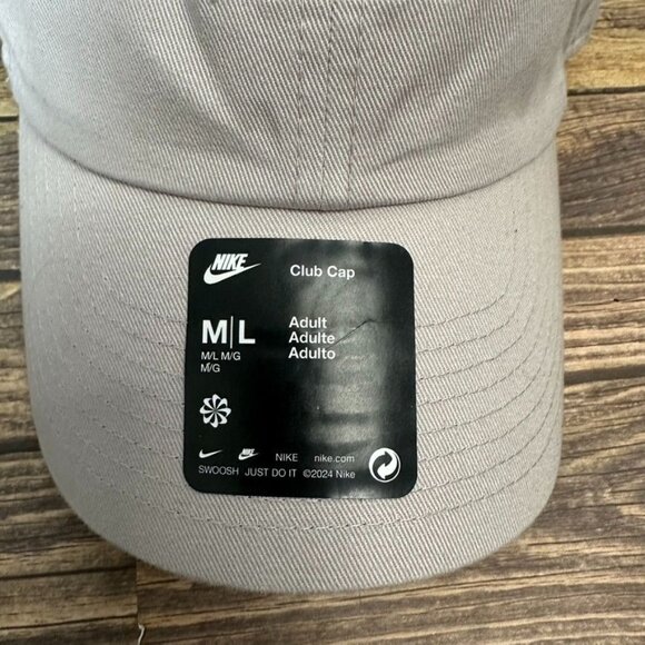 Nike Unisex Club Unstructured Just Do It Cap NWT Size M/L (Violet) FB5370-019 - Picture 3 of 12